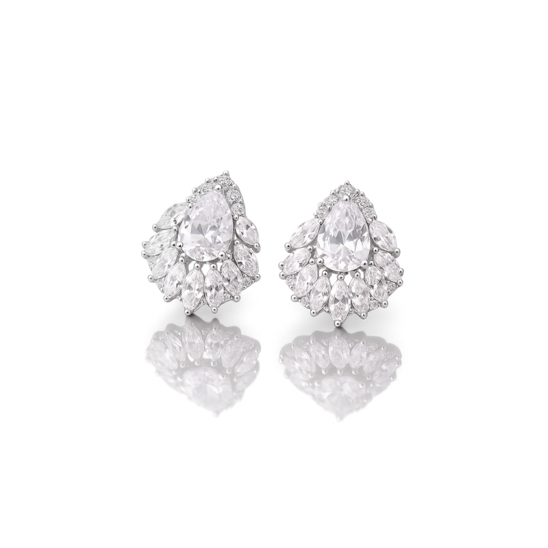 עגילי כלה סנדי