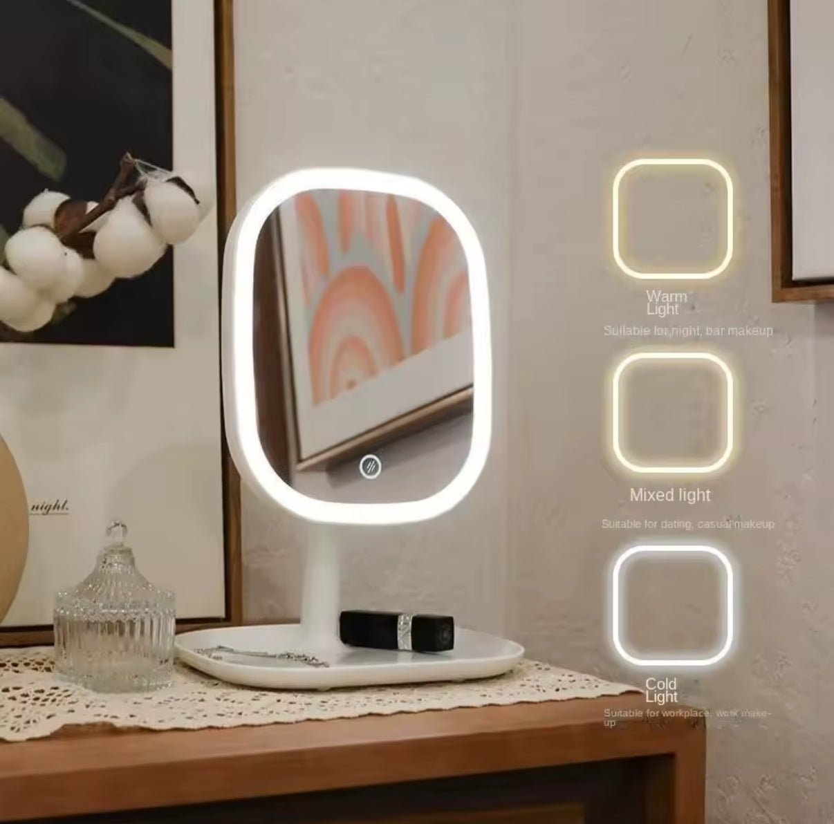 מראה לאיפור