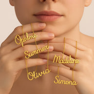 שרשרת שם עיצוב אישי