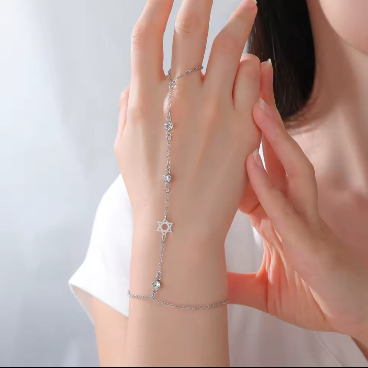 צמיד טבעת מגן דוד