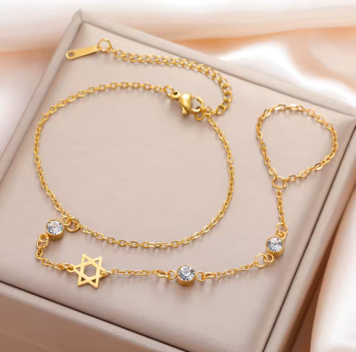 צמיד טבעת מגן דוד