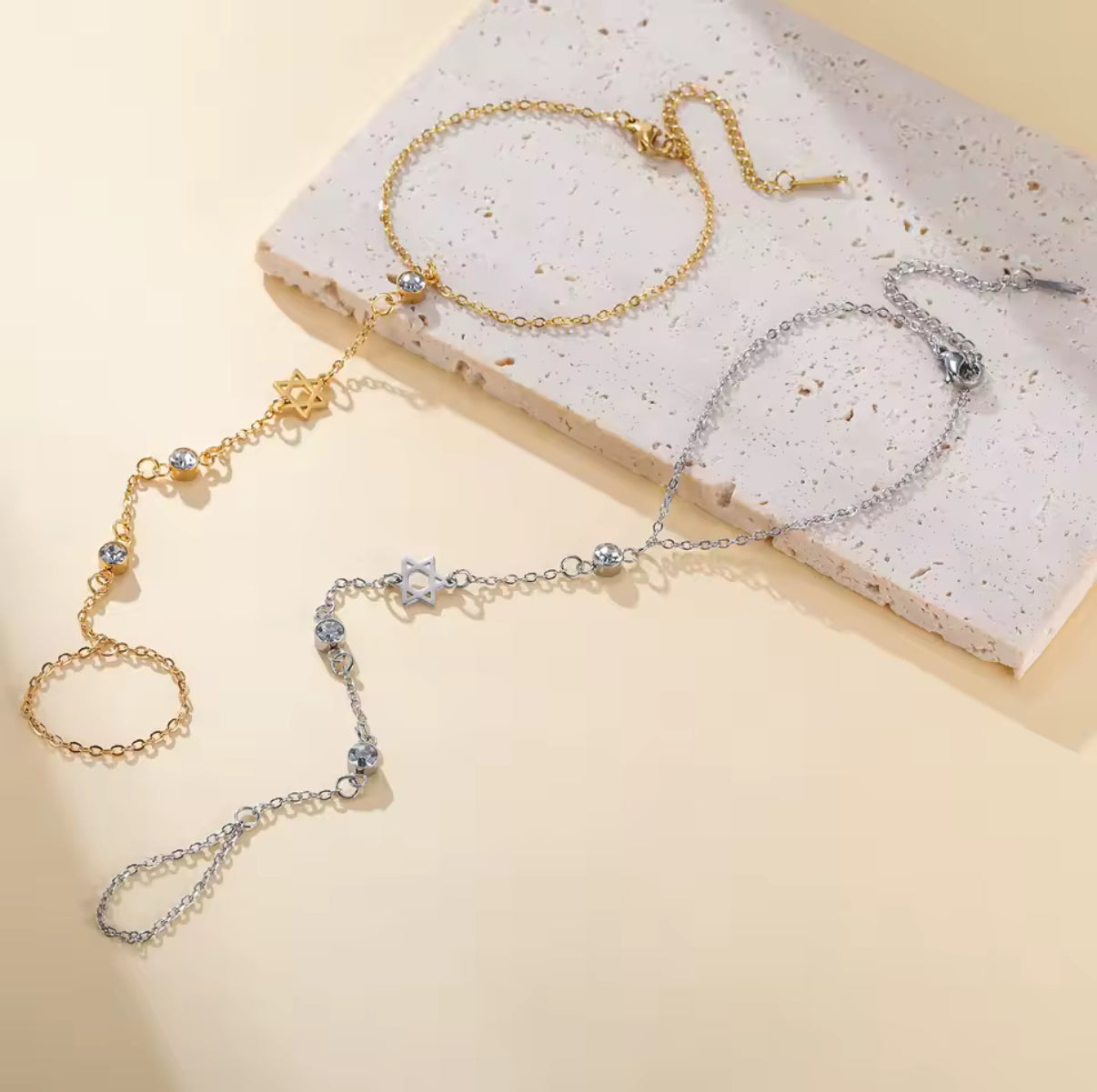 צמיד טבעת מגן דוד