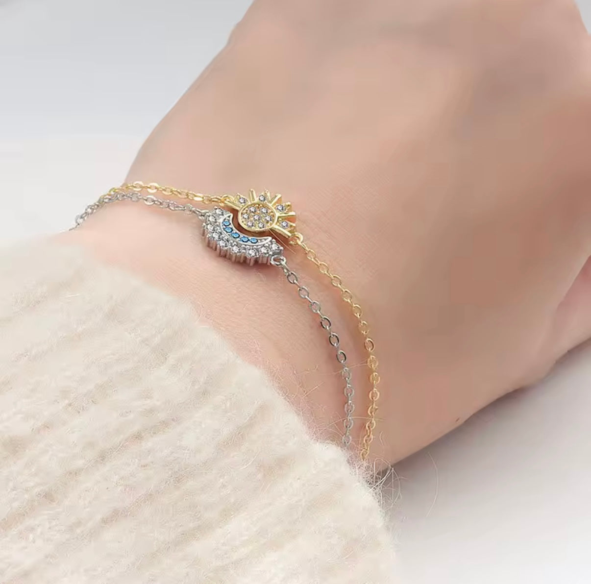 צמיד ירח&שמש