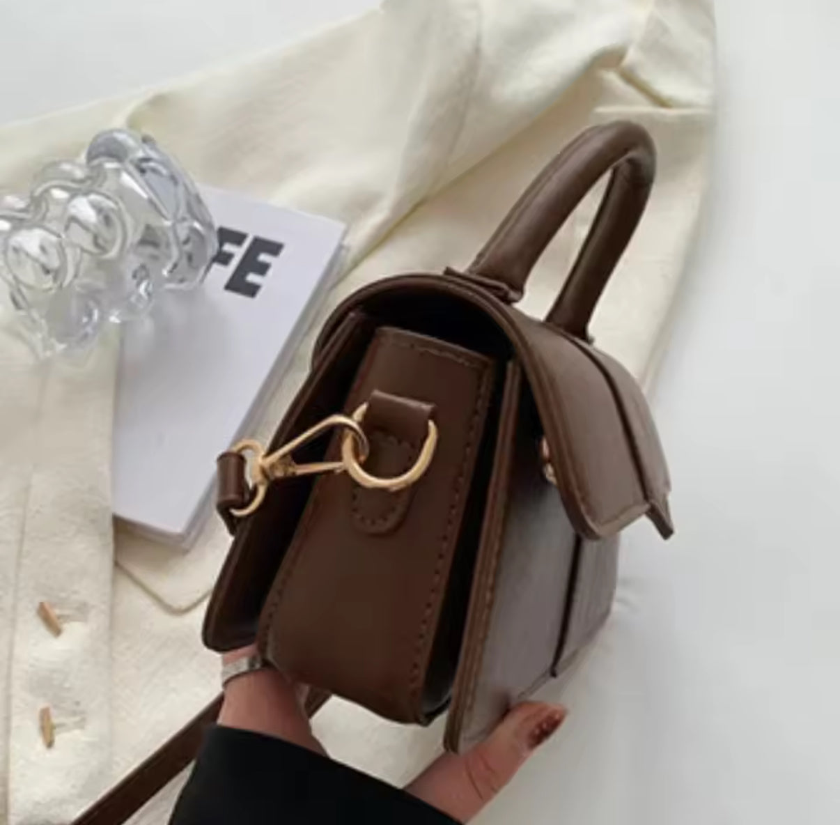 Elegance תיק צד מעור פרימיום