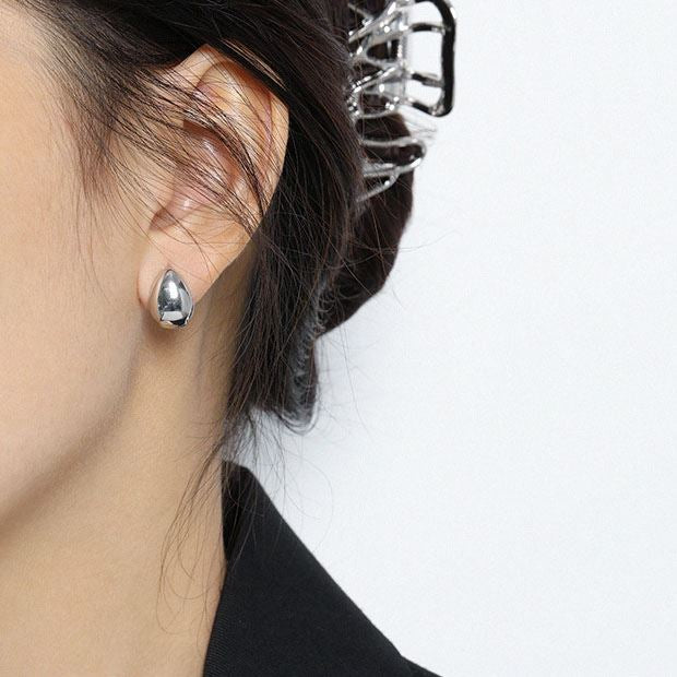 עגילי טיפת זהב