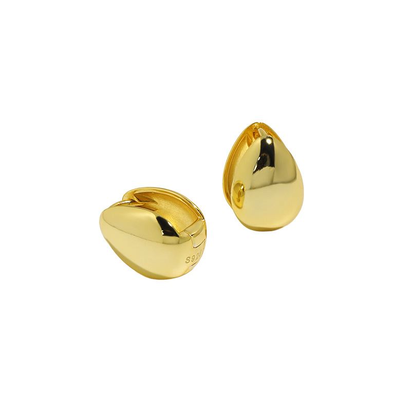 עגילי טיפת זהב