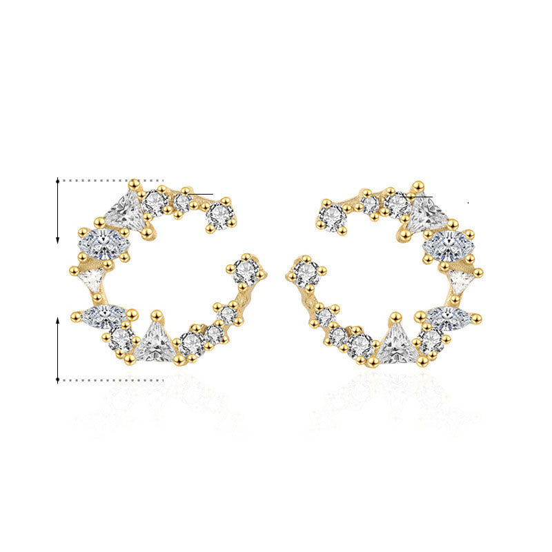 עגילי חצי ירח