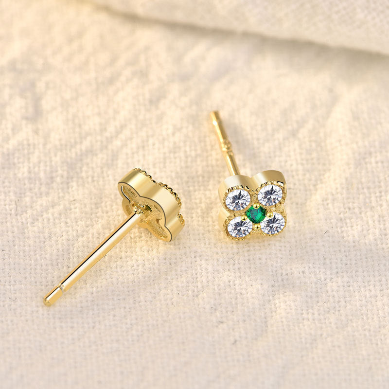 עגילי תלתן של מזל