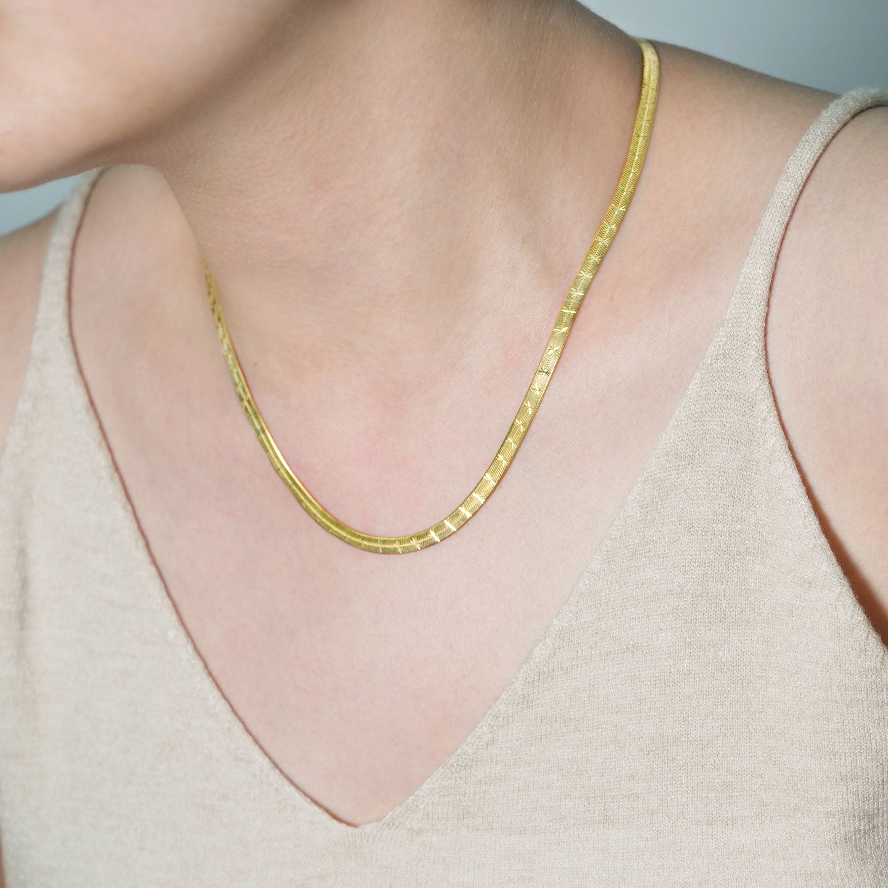 שרשרת קלאסית חלקה